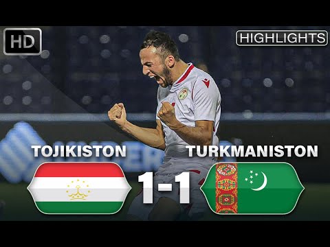 CAFA. Tojikiston - Turkmaniston 1:1 (11.06.2023)