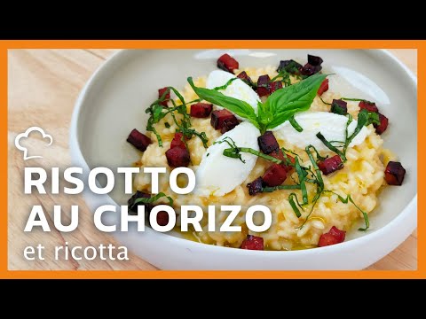 Risotto au chorizo et ricotta | Recette Food’Cuisine