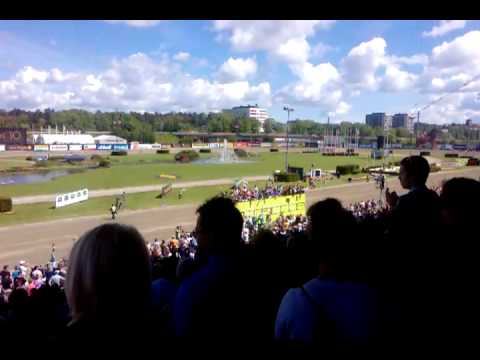 The end of Elitloppet -10's opening cermony