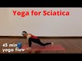 45 Minute Yoga Class Yoga For Sciatica