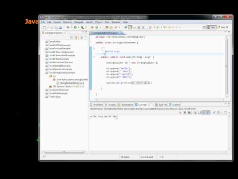 Java Stringbuilder Example In Arabic