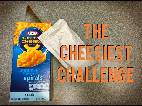 Are You Ready for The Cheesiest Challenge? Macaroni & Cheese Packet Eating Challenge