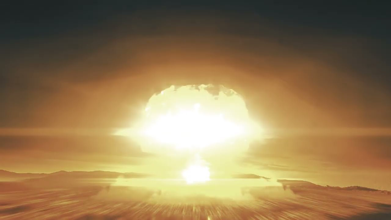 Atomic Bomb, fire, nuclear bomb free stock video  Free for use & download