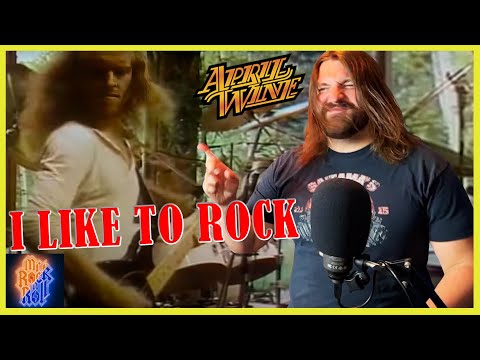 NOW THAT'S ROCK N ROLL | April Wine - I Like to Rock (Official Music Video) | REACTION