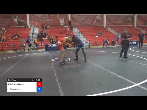 67 Kg 5th Place - Ratbek Erkinbekov, Washington Vs Lydell Canady, North Carolina 7958