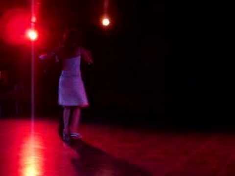  Paulo Bidart  and  Luna Palacios  are  dancing  to  the  tango  "  Jamas Retornaras  "