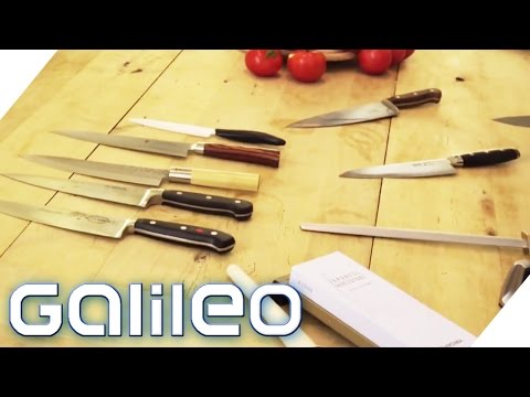 DAS macht ein gutes Messer aus | Galileo | ProSieben
