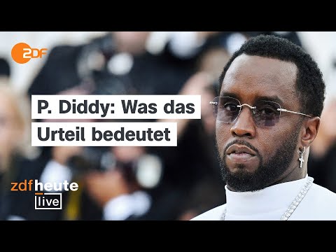Sean “Diddy” Combs in Prozess teilweise freigesprochen: Was das bedeutet | ZDFheute live