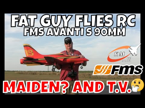 3RD FMS AVANTI S 90MM MAIDEN AND T.V. by FGFRC #aviation #aircraft #rc