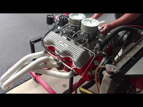 409 Chevy Engine On Start Up Stand