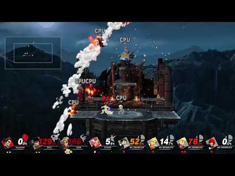 [Super Smash Bros. Ultimate] Street Fighter x Tekken x Fatal Fury (feat. other fighting games)