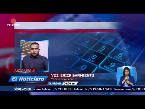 Hallan lote de pollos descompuestos en Anzoátegui - El Noticiero emisión meridiana 06/08/26