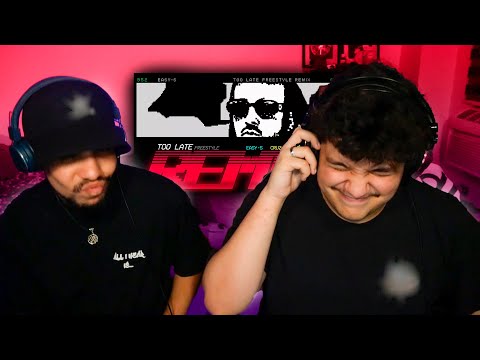 VAYA LOCURA DE REMIX 😭🔥 | EASY-S ft. CRUZ CAFUNÉ, ABHIR HATHI - TOO LATE REMIX | Reacción / Análisis
