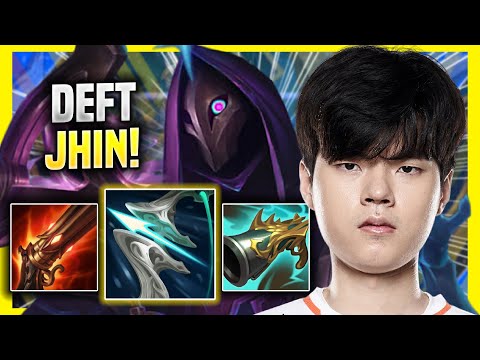 DEFT IS A GOD WITH JHIN! - DRX Deft Plays Jhin ADC vs Xayah! | Preseason 2022