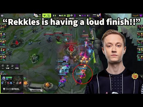 Rekkles Carries The Team Fight To Secure KC's Spot In The EUMasters Final!!