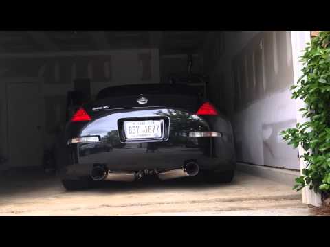 Nissan 2006 350Z with HKS Hi-Power Exhaust Cold Start