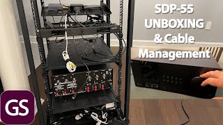 JBL SDP 55 Unboxing & Overview Plus Populating The Naveport Rack And Cable Management