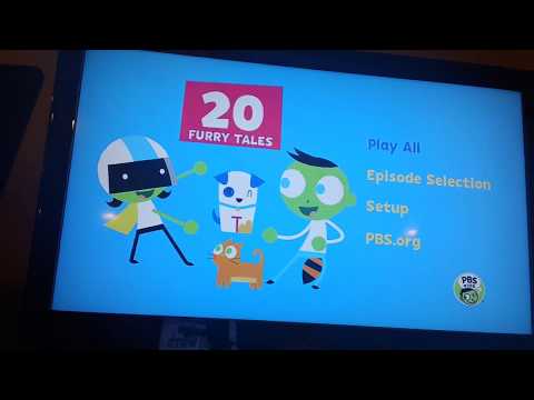 Opening To PBS Kids 20 Furry Tales 2015 DVD