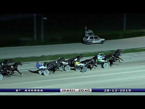 Aversa trotto 28 Dicembre 2019 - 6° Corsa