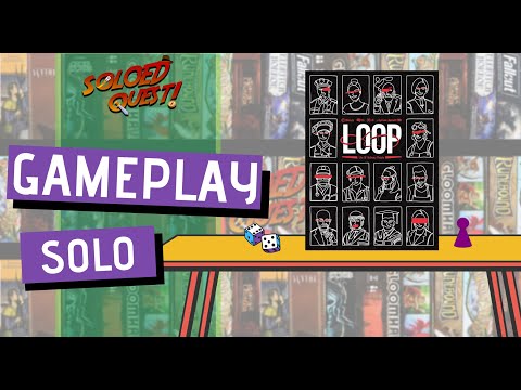 LOOP: Life of Ordinary People Preview | Rules Overview & Solo Playthrough