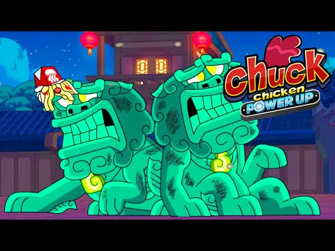 Chuck Chicken 🐔 Power Up Special Edition 💧🍟 The sewer chase & Fast Food Riot 🔥 Superhero Collection