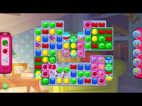 Homescapes Level 1287 - 15 Moves - No Boosters