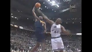Erick Dampier Posterizes a Mostly Ground-Bound Rick Mahorn
