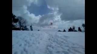 preview picture of video 'snow fall in pandawkholi dwarahat by sachin joshi'