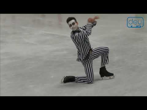 Leandro PARRA. Oberstdorf 2018. Silver Men I - Artistic. 3 place