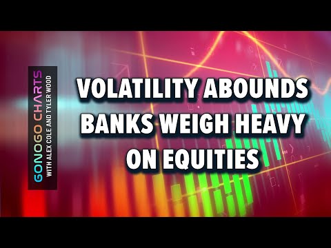 Volatility Abounds as Banks Weigh Heavy on Equities | Alex Cole | GoNoGo Charts