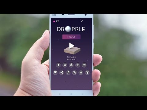 Excelente juego para android - Dropple
