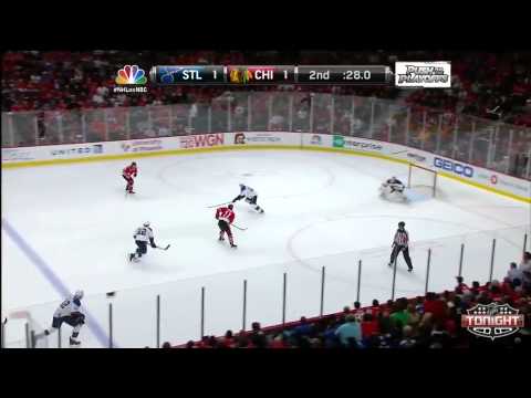 NHL: Chicago Blackhawks-St. Louis Blues 4/6/14 HL
