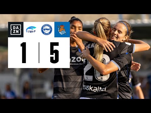 Deportivo Alavés vs Real Sociedad (1-5) | Resumen y goles | Highlights Liga F