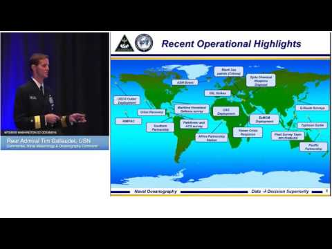 OCEANS'15 Washington Plenary - Rear Admiral Tim Gallaudet USN