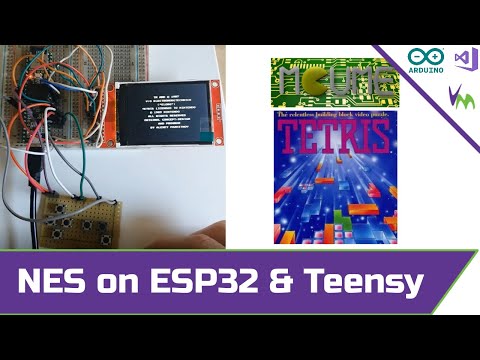 Game Console Emulation on Arduino (Teensy / ESP32)