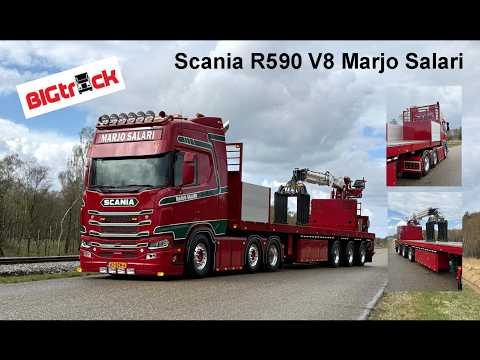 Video bij:35 ton/meter e-Kinetic autolaadkraan voor MST Logistics