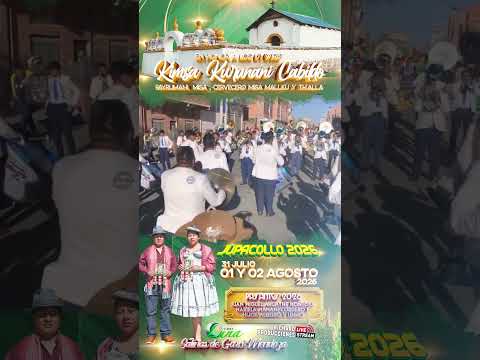 #AGRUPACIÓN_CONFIRMADO #Banda_Orquesta_IMPECABLES_DE_ORURO Jupacollo 2026 - Salinas G.M.