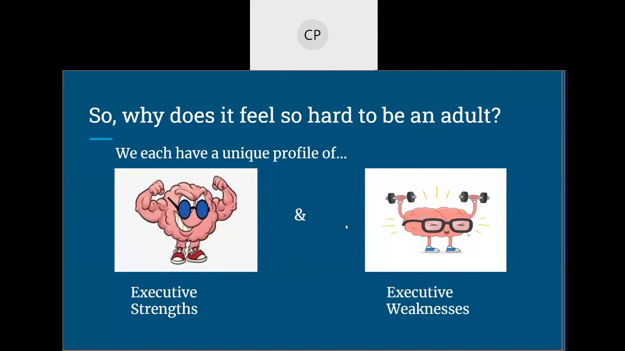 Virtual Executive Functioning Workshop