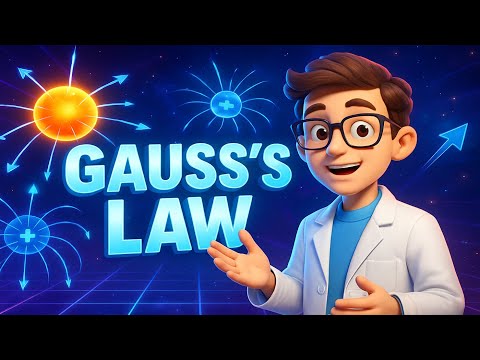 Gauss's Law and Applications | 3D Animation Explained | 12th physics | Electrostatics