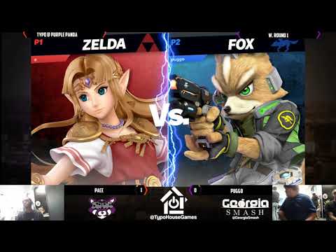Panda Smash Monday 7/8/19 - Pace(Zelda) VS Puggo(Fox) - W. Round 1