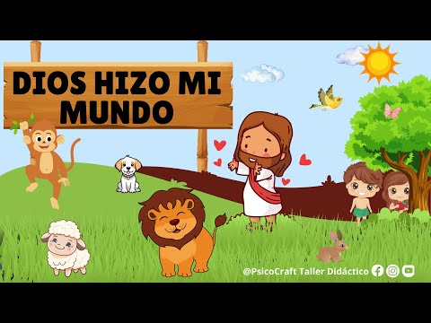 Cantos cuna COMPLETO | Lección 1 |Dios hizo mi mundo| 1er Trimestre - Año A/ENERO - PsicoCraft_TD