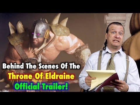 Behind The Scenes Of The Throne Of Eldraine Official Magic: The Gathering Trailer!