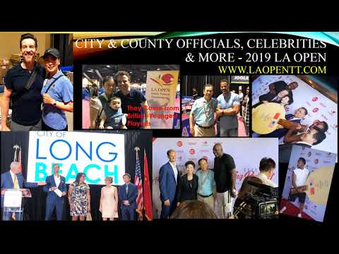 2019 LA OPEN JOOLA | Long Beach | Table Tennis Hights