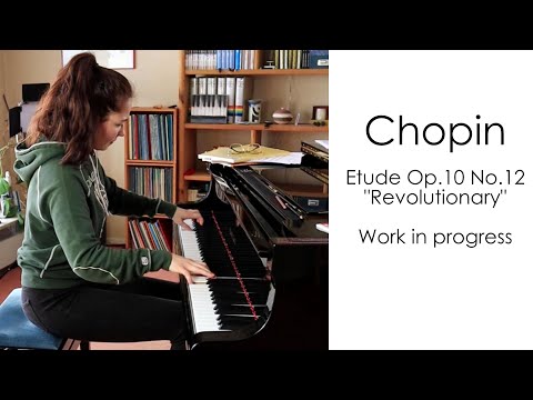 Chopin Op.10 No.12 - Work in progress