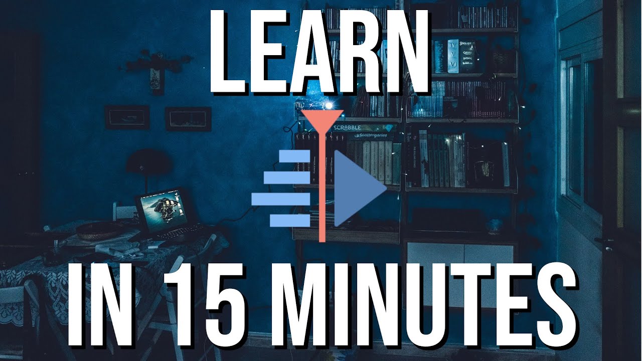 LEARN KDENLIVE IN 15 MINUTES ~ Basic Video Editing Tutorial for Beginners