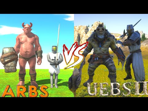 OGRE LORD + TEUTONIC KNIGHT! COMPARISON - ARBS VS UEBS 2