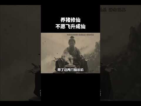 神仙传之白石生 在人间逍遥两千多年，养猪修仙不愿飞升成仙，这位记载于神仙传中的另类修仙者&ldquo;白石生&rdquo;#修仙 #神仙传 #成仙