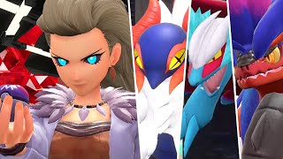 Pokémon Scarlet - Final Boss Battle &amp; Ending (HQ)