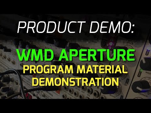 WMD Aperture Band Pass Filter Eurorack Module image 2