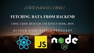 Download the video "Fetching Data from Backend using Axios Library."